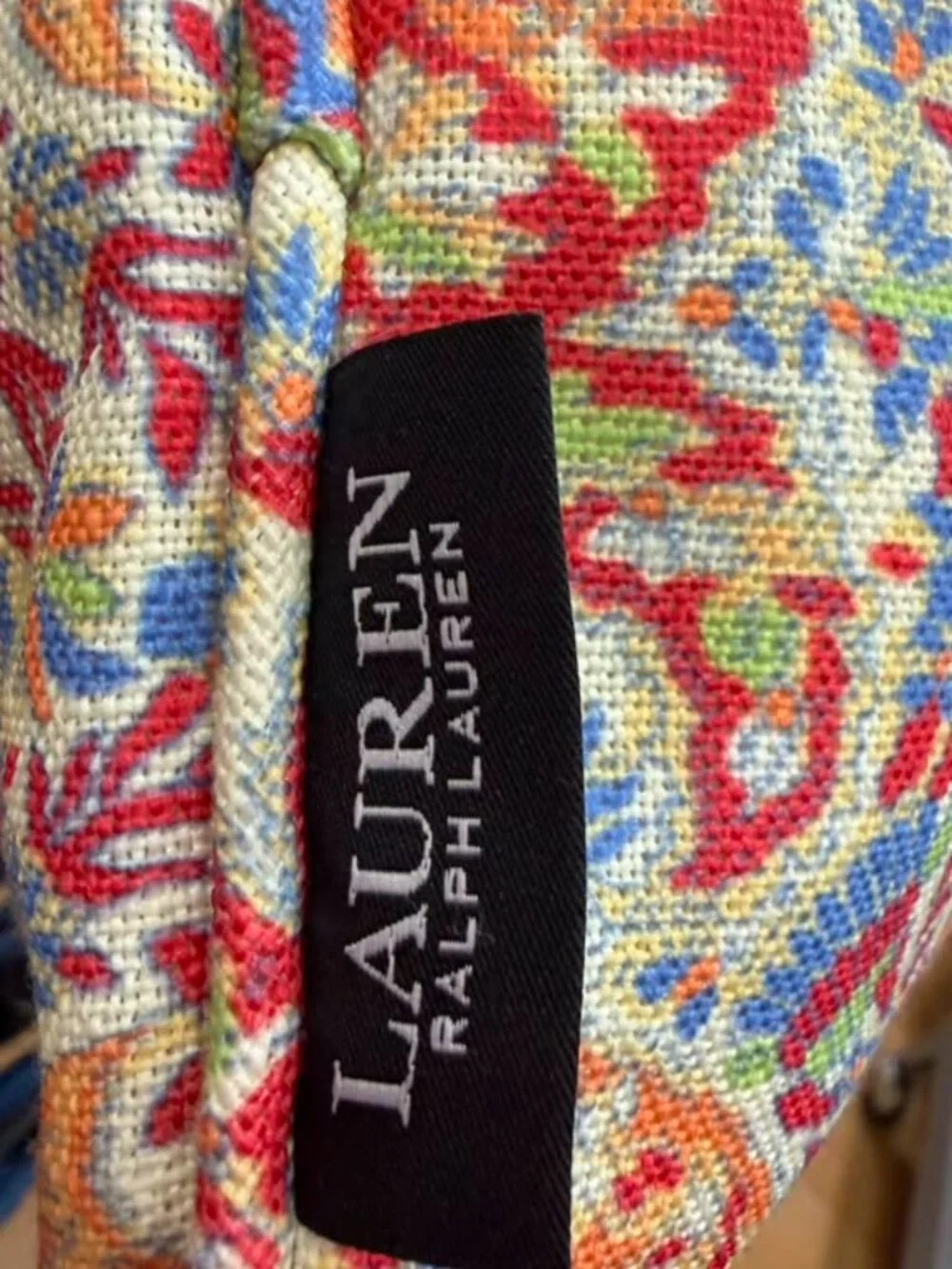 Polo Ralph Lauren Floral Paisley Pink 18x18 indoor/outdoor cushion pillow 2p Set